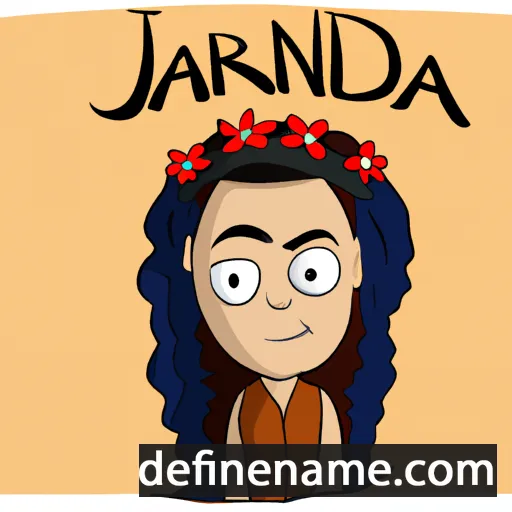 Jardina cartoon