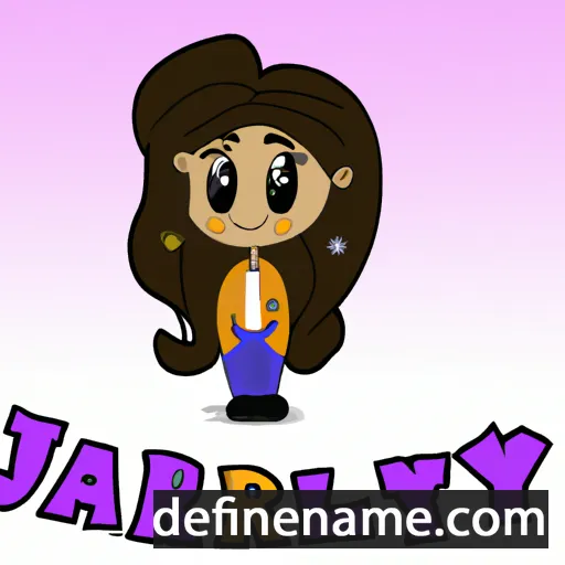 cartoon of the name Jarely