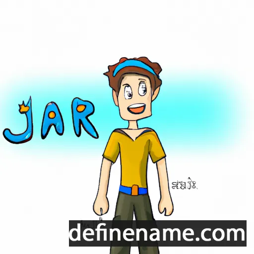 cartoon of the name Jari