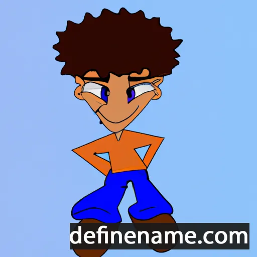 cartoon of the name Jariel