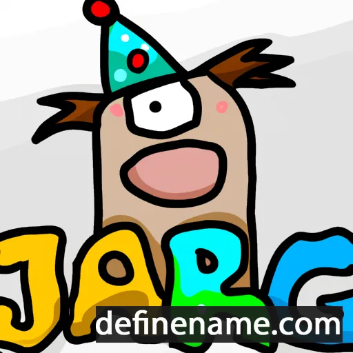 cartoon of the name Jarig