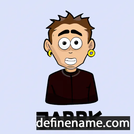 cartoon of the name Jarik