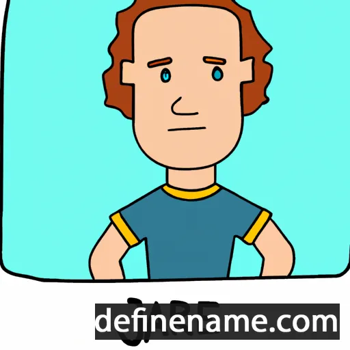 cartoon of the name Jarne