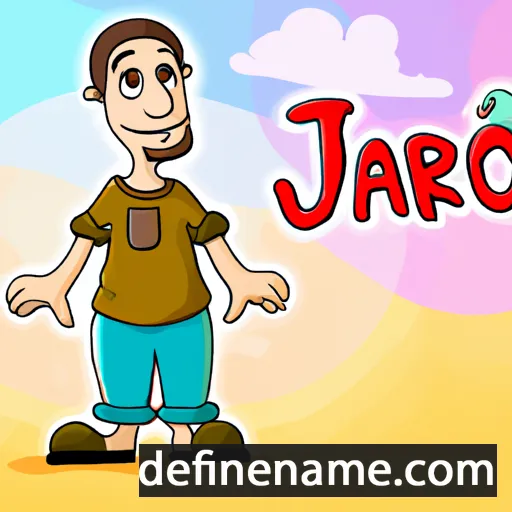 cartoon of the name Jaro