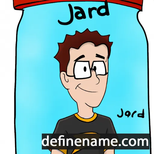 Jarrad cartoon