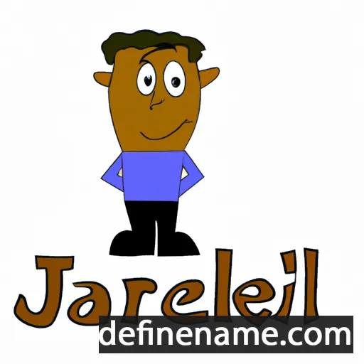 cartoon of the name Jarrell