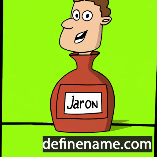 cartoon of the name Jarron