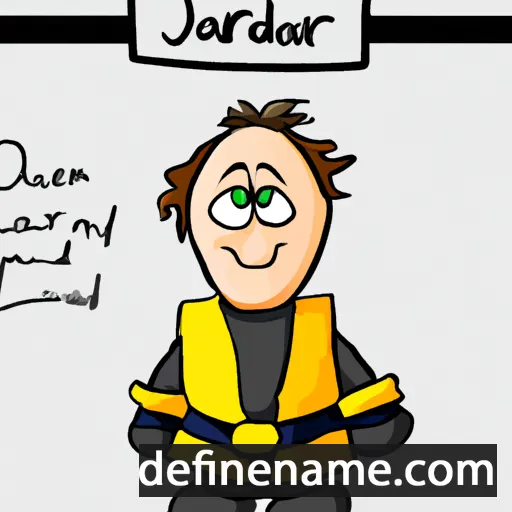 cartoon of the name Jarðarr