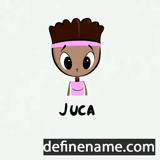 cartoon of the name Jarucia