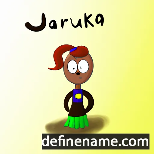 Jarunka cartoon