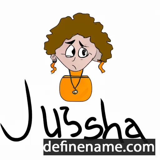 cartoon of the name Jarusha