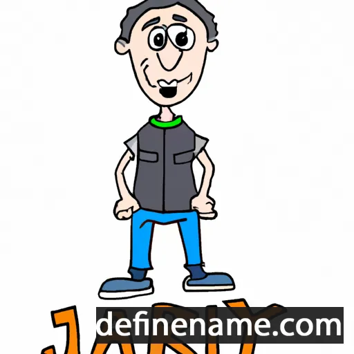 cartoon of the name Jaryt