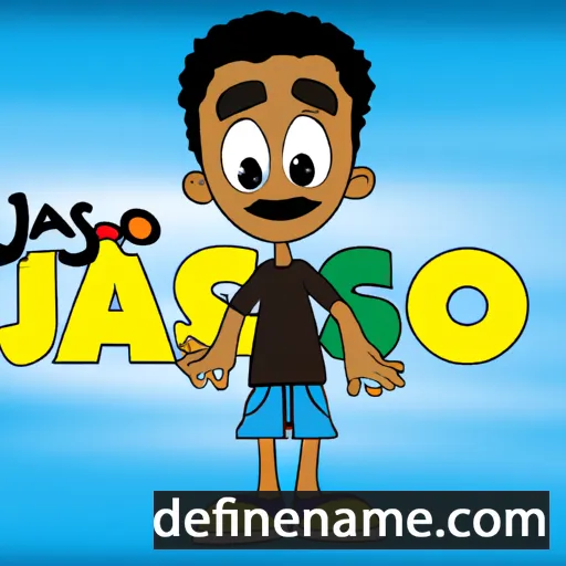 cartoon of the name Jasão