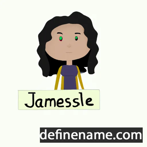 cartoon of the name Jasemina