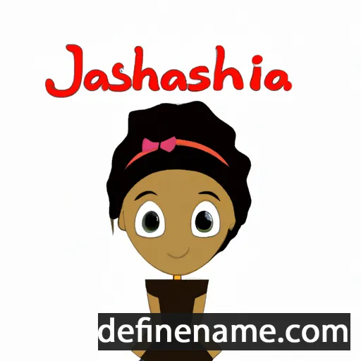 cartoon of the name Jashauna