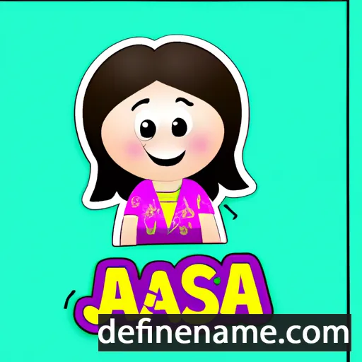 cartoon of the name Jasia