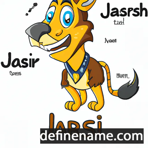 cartoon of the name Jasiri