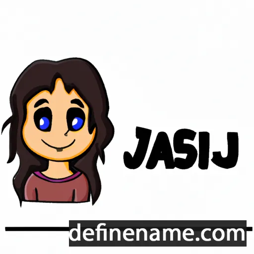 cartoon of the name Jasli