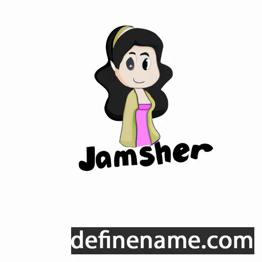 cartoon of the name Jasmehar