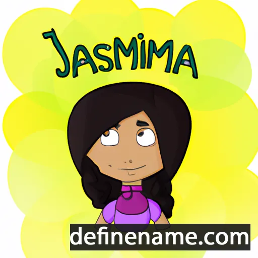 Jasmiina cartoon