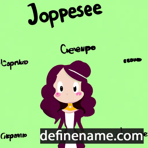 cartoon of the name Jasperine