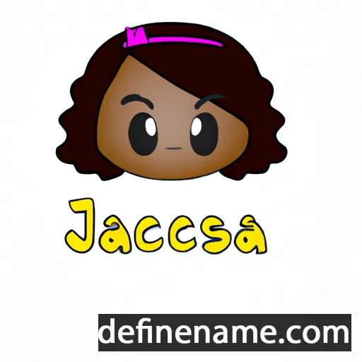 cartoon of the name Jassica