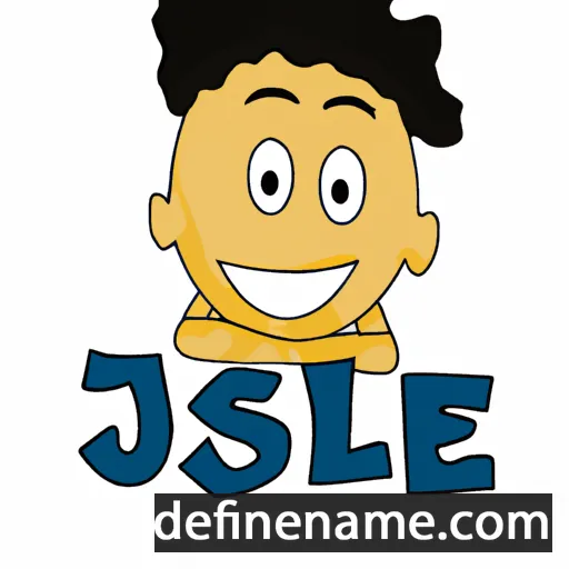 cartoon of the name Jassiel