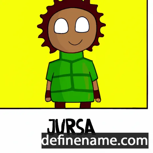 cartoon of the name Jasura