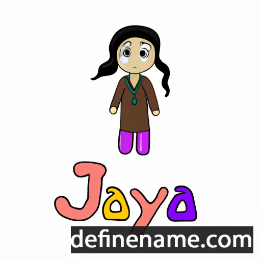 cartoon of the name Jasya