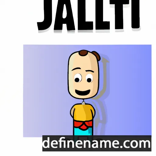 cartoon of the name Jatil