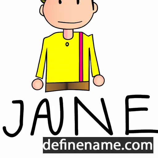 cartoon of the name Jaune