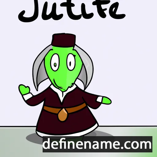 cartoon of the name Jautrīte