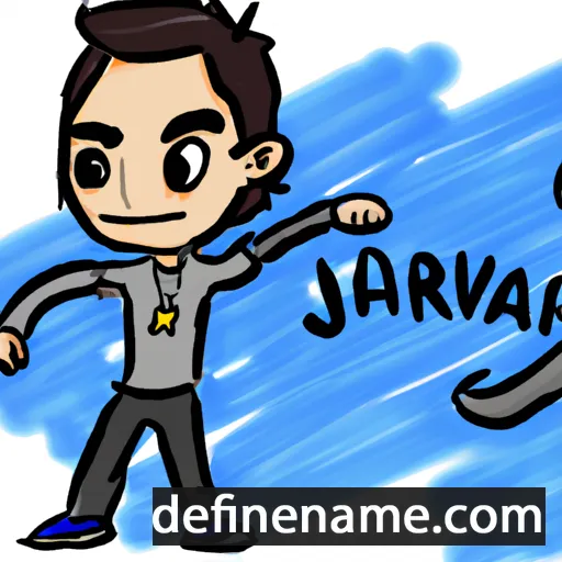 cartoon of the name Javiar