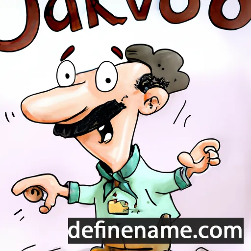 cartoon of the name Javorko