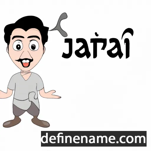 cartoon of the name Javraj