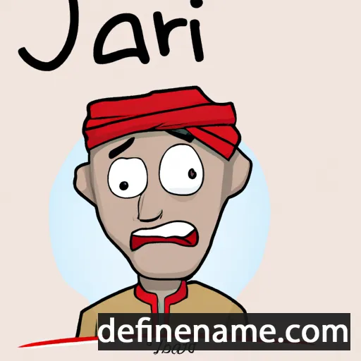 cartoon of the name Jawar