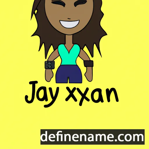 Jaxlynn cartoon