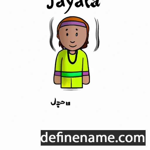 cartoon of the name Jayaatu