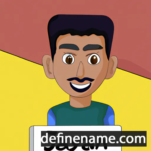 cartoon of the name Jayan