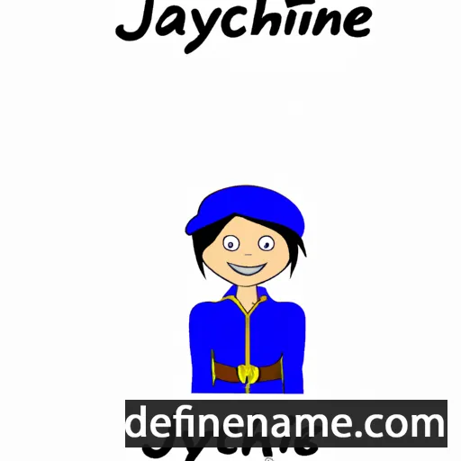 cartoon of the name Jaycinth