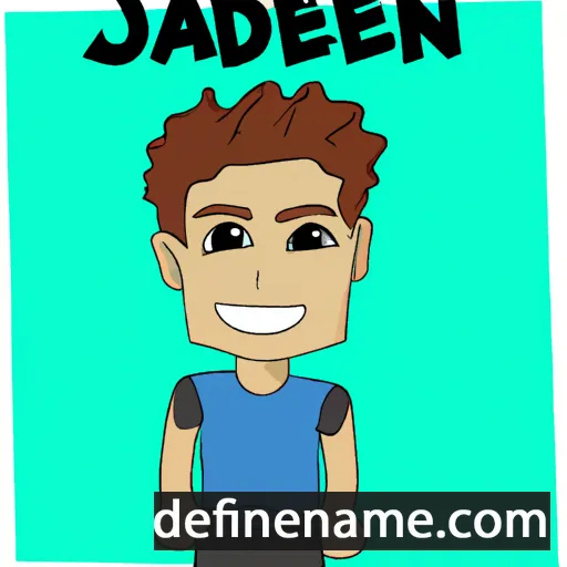 cartoon of the name Jaydean