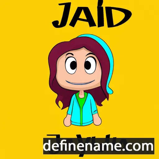 cartoon of the name Jaydi