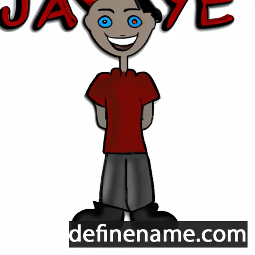 cartoon of the name Jaye