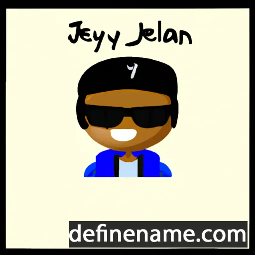 cartoon of the name Jaylean