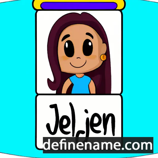 cartoon of the name Jayleen