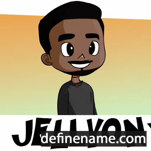 cartoon of the name Jaylenn