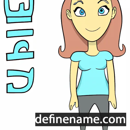 cartoon of the name Jayley