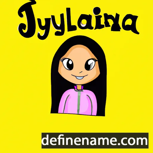 Jaylina cartoon