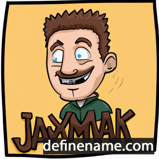 cartoon of the name Jaymark