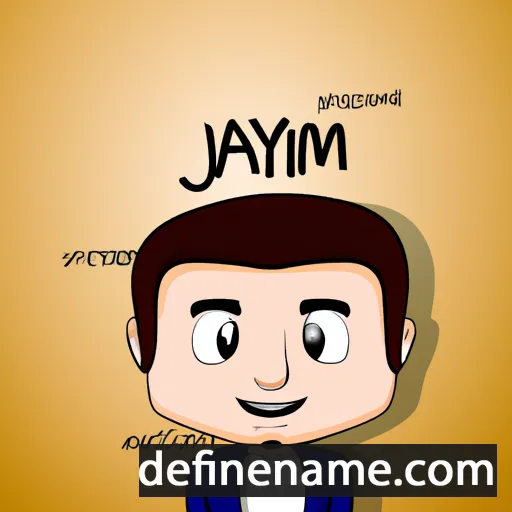 cartoon of the name Jaymir